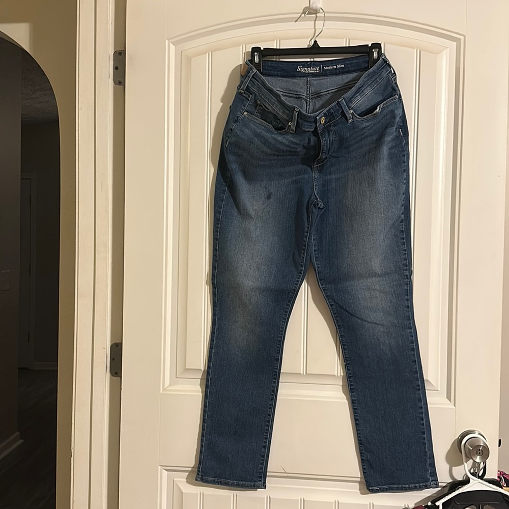 Signature Levi Jeans size 16, small ink stain